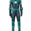 Cosrea Marvel Universe Yon Rogg Star Force Captain Marvel PU Leather Cosplay Costume