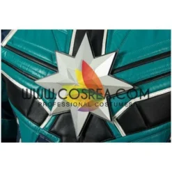 Cosrea Marvel Universe Yon Rogg Star Force Captain Marvel PU Leather Cosplay Costume