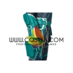 Cosrea Marvel Universe Yon Rogg Star Force Captain Marvel PU Leather Cosplay Costume