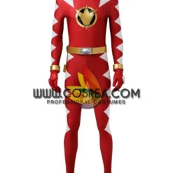 Cosrea TV & Movies Power Rangers Dino Thunder Red Ranger Cosplay Costume 20 Cosrea TV & Movies Power Rangers Dino Thunder Red Ranger Cosplay Costume
