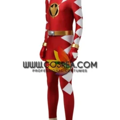 Cosrea TV & Movies Power Rangers Dino Thunder Red Ranger Cosplay Costume 21 Cosrea TV & Movies Power Rangers Dino Thunder Red Ranger Cosplay Costume