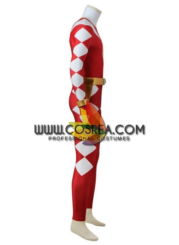 Cosrea TV & Movies Power Rangers Dino Thunder Red Ranger Cosplay Costume 9 Cosrea TV & Movies Power Rangers Dino Thunder Red Ranger Cosplay Costume