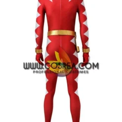 Cosrea TV & Movies Power Rangers Dino Thunder Red Ranger Cosplay Costume 25 Cosrea TV & Movies Power Rangers Dino Thunder Red Ranger Cosplay Costume