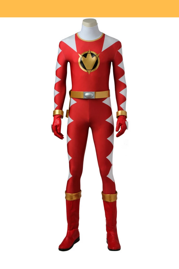 Cosrea TV & Movies Power Rangers Dino Thunder Red Ranger Cosplay Costume 3 Cosrea TV & Movies Power Rangers Dino Thunder Red Ranger Cosplay Costume