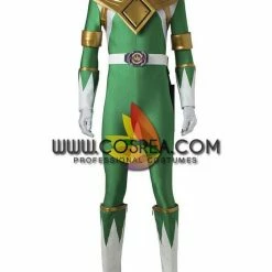 Cosrea Power Rangers Kyoryu Sentai Green Ranger Cosplay Costume