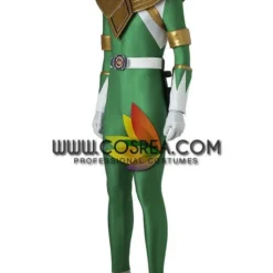 Cosrea Power Rangers Kyoryu Sentai Green Ranger Cosplay Costume