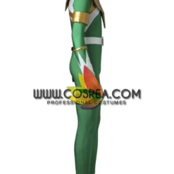 Cosrea Power Rangers Kyoryu Sentai Green Ranger Cosplay Costume