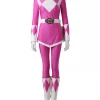 Cosrea Mighty Morphin Power Rangers Pink Ranger Cosplay Costume TV & Movies