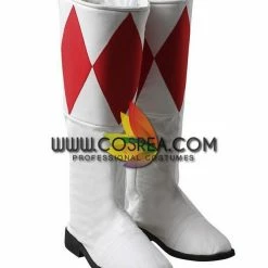 Cosrea Mighty Morphin Power Rangers Red Ranger Cosplay Costume TV & Movies