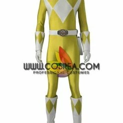 Cosrea TV & Movies Power Rangers Zyuranger Yellow Ranger Cosplay Costume