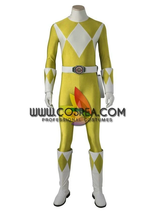 Cosrea TV & Movies Power Rangers Zyuranger Yellow Ranger Cosplay Costume 4 Cosrea TV & Movies Power Rangers Zyuranger Yellow Ranger Cosplay Costume