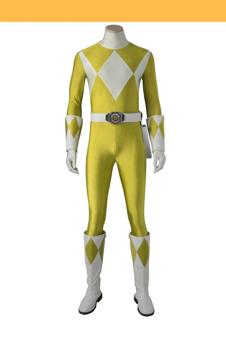 Cosrea TV & Movies Power Rangers Zyuranger Yellow Ranger Cosplay Costume 3 Cosrea TV & Movies Power Rangers Zyuranger Yellow Ranger Cosplay Costume