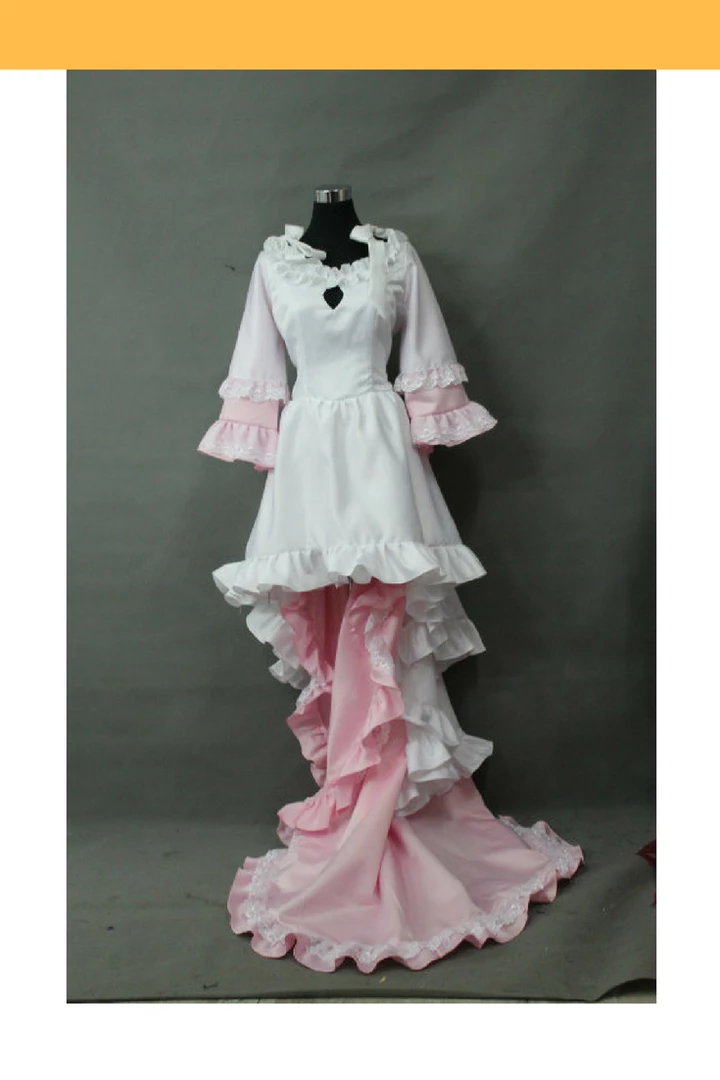 Cosrea Puella Magi Madoka Ultimate Matte Satin With Lace Trim Cosplay Costume Cosplay Costumes 3 Cosrea Puella Magi Madoka Ultimate Matte Satin With Lace Trim Cosplay Costume Cosplay Costumes