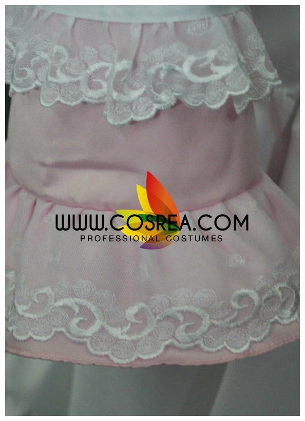 Cosrea Puella Magi Madoka Ultimate Matte Satin With Lace Trim Cosplay Costume Cosplay Costumes 8 Cosrea Puella Magi Madoka Ultimate Matte Satin With Lace Trim Cosplay Costume Cosplay Costumes