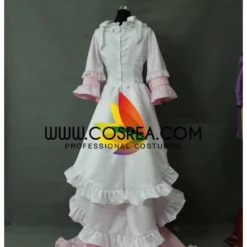 Cosrea Puella Magi Madoka Ultimate Matte Satin With Lace Trim Cosplay Costume Cosplay Costumes 10 Cosrea Puella Magi Madoka Ultimate Matte Satin With Lace Trim Cosplay Costume Cosplay Costumes