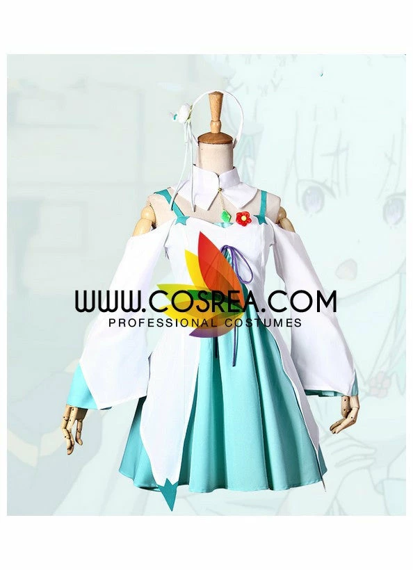 Cosrea Cosplay Costumes Re:Zero Emilia Casual Cosplay Costume 4 Cosrea Cosplay Costumes Re:Zero Emilia Casual Cosplay Costume