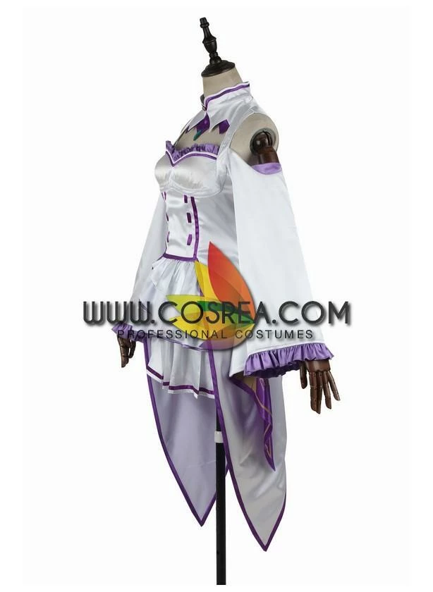 Cosrea Cosplay Costumes Re:Zero Emilia Cosplay Costume 4 Cosrea Cosplay Costumes Re:Zero Emilia Cosplay Costume