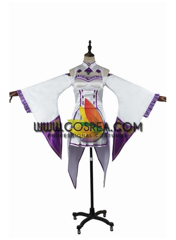 Cosrea Cosplay Costumes Re:Zero Emilia Cosplay Costume 7 Cosrea Cosplay Costumes Re:Zero Emilia Cosplay Costume