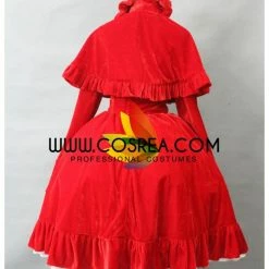 Cosrea Rozen Maiden Shinku Velvet Cosplay Costume Anime Costumes