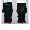 Cosrea Anime Costumes Rozen Maiden Suiseiseki Green Velvet Cosplay Costume