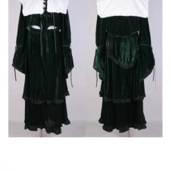 Cosrea Anime Costumes Rozen Maiden Suiseiseki Green Velvet Cosplay Costume