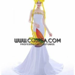 Cosrea Anime Costumes Sailormoon Neo Queen Gold Cosplay Costume