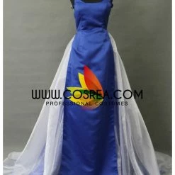 Cosrea Anime Costumes Sailormoon Princess Uranus Satin Cosplay Costume