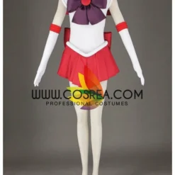 Cosrea Anime Costumes Sailormoon Sailor Mars Rei Hino Cosplay Costume
