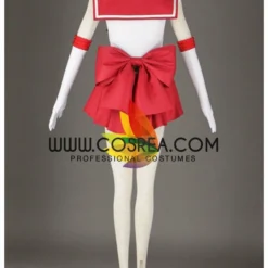Cosrea Anime Costumes Sailormoon Sailor Mars Rei Hino Cosplay Costume