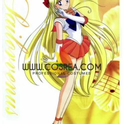 Cosrea Sailormoon Sailor Venus Minako Aino Cosplay Costume Anime Costumes 22 Cosrea Sailormoon Sailor Venus Minako Aino Cosplay Costume Anime Costumes