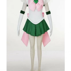 Cosrea Sailormoon Super S Sailor Jupiter Makoto Kino Cosplay Costume