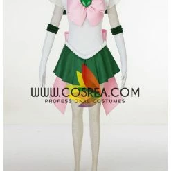 Cosrea Sailormoon Super S Sailor Jupiter Makoto Kino Cosplay Costume