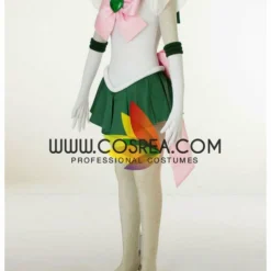 Cosrea Sailormoon Super S Sailor Jupiter Makoto Kino Cosplay Costume