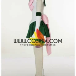 Cosrea Sailormoon Super S Sailor Jupiter Makoto Kino Cosplay Costume