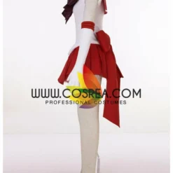 Cosrea Anime Costumes Sailormoon Super S Sailor Mars Rei Hino Cosplay Costume