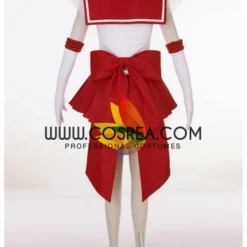 Cosrea Anime Costumes Sailormoon Super S Sailor Mars Rei Hino Cosplay Costume