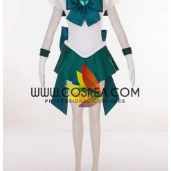 Cosrea Sailormoon Super S Sailor Neptune Michiru Kaioh Cosplay Costume