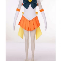 Cosrea Anime Costumes Sailormoon Super S Sailor Venus Minako Aino Cosplay Costume