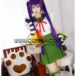 Cosrea School Live Kurumi Ebisuzawa Cosplay Costume Anime Costumes