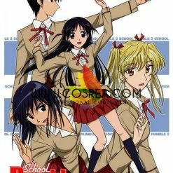 Cosrea School Rumble Yagami Academy Female Winter Cosplay Costume