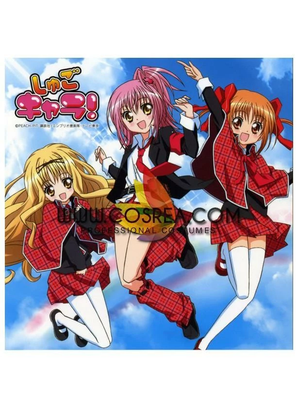 Cosrea Shugo Chara Seiyo Academy Female Uniform Cosplay Costume 12 Cosrea Shugo Chara Seiyo Academy Female Uniform Cosplay Costume