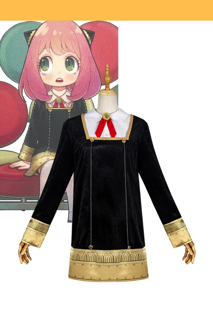 Cosrea Anime Costumes Spy X Family Anya Forger Cosplay Costume 3 Cosrea Anime Costumes Spy X Family Anya Forger Cosplay Costume