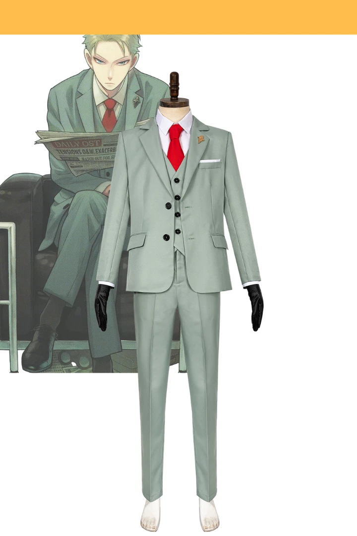 Cosrea Spy X Family Loid Forger Cosplay Costume Anime Costumes 3 Cosrea Spy X Family Loid Forger Cosplay Costume Anime Costumes