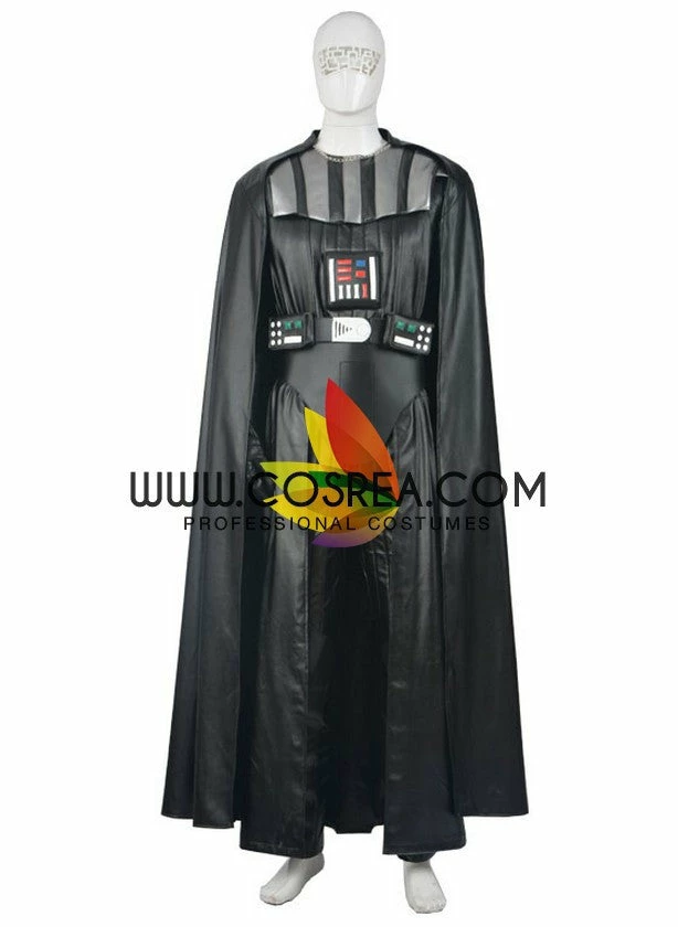 Cosrea TV & Movies Darth Vader Star Wars PU Leather Cosplay Costume 4 Cosrea TV & Movies Darth Vader Star Wars PU Leather Cosplay Costume