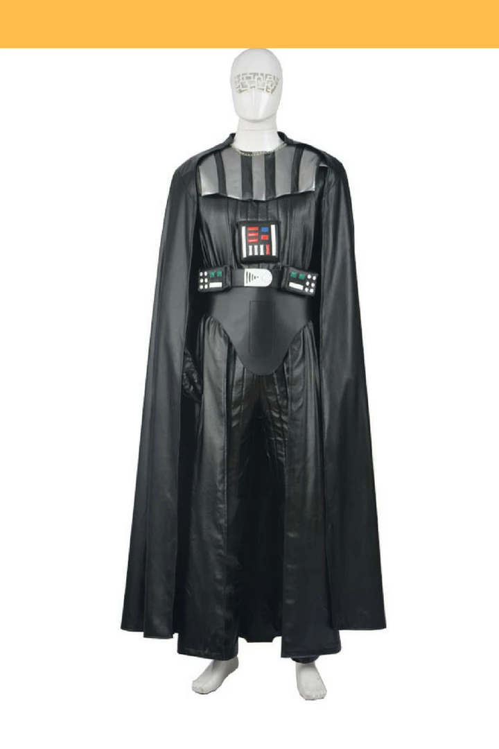 Cosrea TV & Movies Darth Vader Star Wars PU Leather Cosplay Costume 3 Cosrea TV & Movies Darth Vader Star Wars PU Leather Cosplay Costume