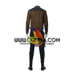 Cosrea TV & Movies Han Solo Star Wars Suede Leather Cosplay Costume 22 Cosrea TV & Movies Han Solo Star Wars Suede Leather Cosplay Costume