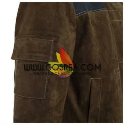 Cosrea TV & Movies Han Solo Star Wars Suede Leather Cosplay Costume 27 Cosrea TV & Movies Han Solo Star Wars Suede Leather Cosplay Costume