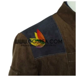 Cosrea TV & Movies Han Solo Star Wars Suede Leather Cosplay Costume 29 Cosrea TV & Movies Han Solo Star Wars Suede Leather Cosplay Costume