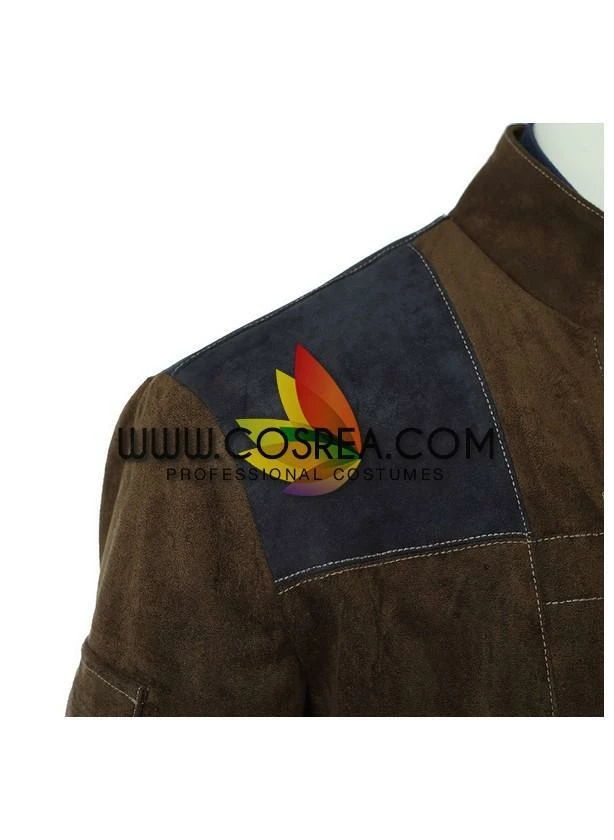 Cosrea TV & Movies Han Solo Star Wars Suede Leather Cosplay Costume 14 Cosrea TV & Movies Han Solo Star Wars Suede Leather Cosplay Costume