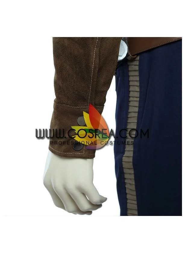 Cosrea TV & Movies Han Solo Star Wars Suede Leather Cosplay Costume 16 Cosrea TV & Movies Han Solo Star Wars Suede Leather Cosplay Costume